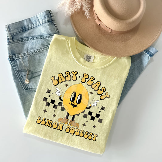Easy Peasy Lemon Squeezy Graphic Tee