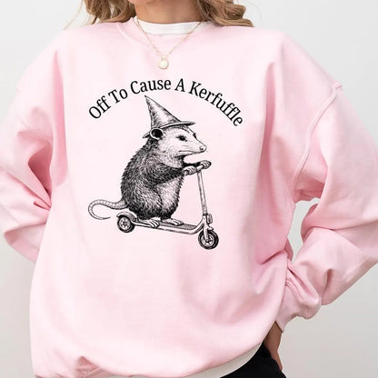 Off to Cause a Kerfuffle Graphic Tee