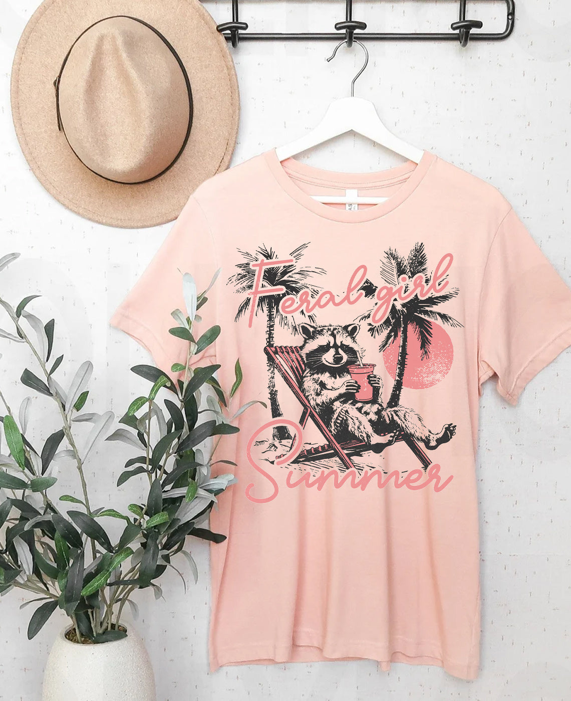 Feral Girl Summer Graphic Tee