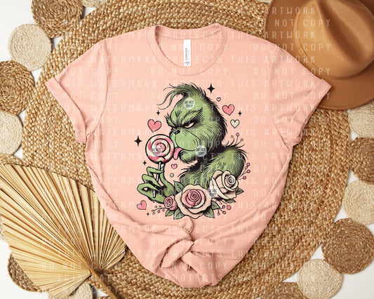 Mean One Valentine Graphic Tee