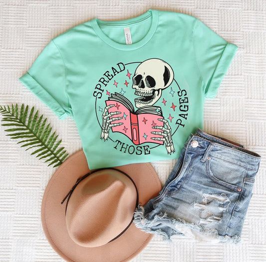 Spread Those Pages Graphic Tee