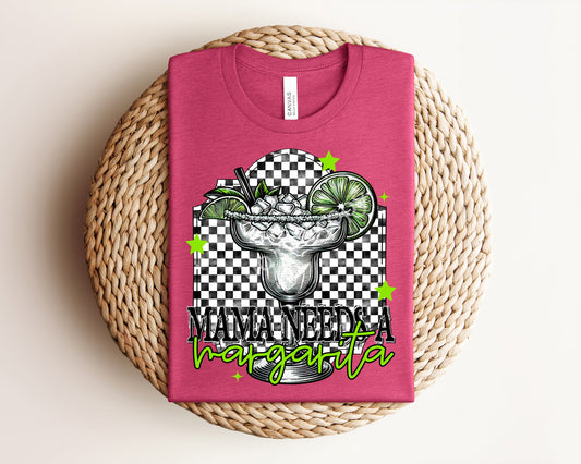 Mama Needs a Margarita Graphic Tee