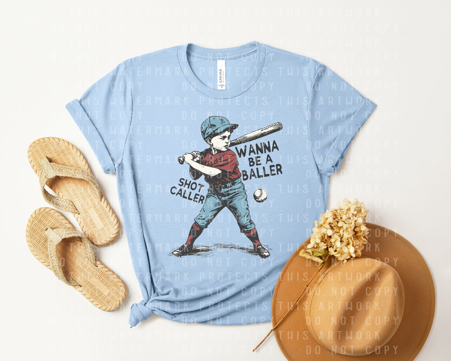 Wanna Be a Baller Graphic Tee