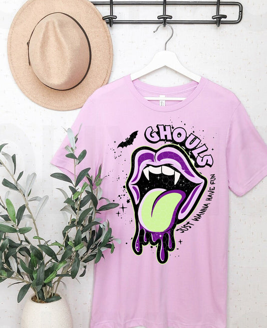Ghouls Just Wanna Have Fun Graphic Tee