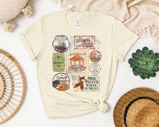 Stars Hollow Stamps Graphic Tee