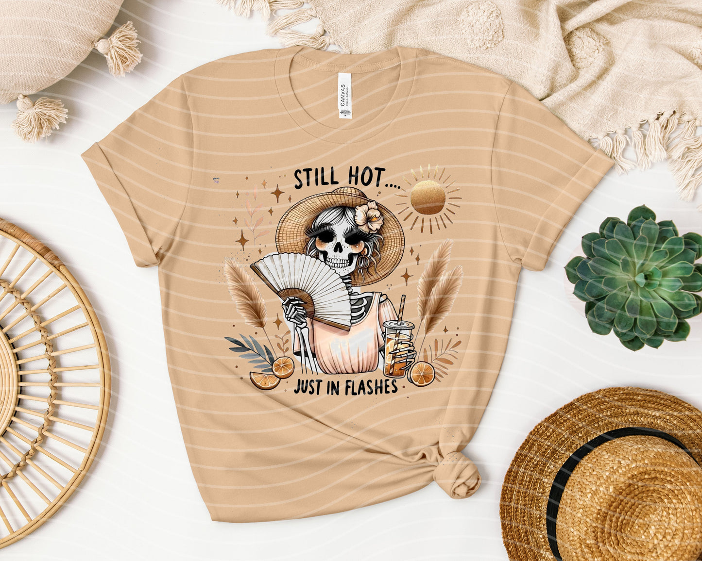 Still Hot Just in Flashes Graphic Tee