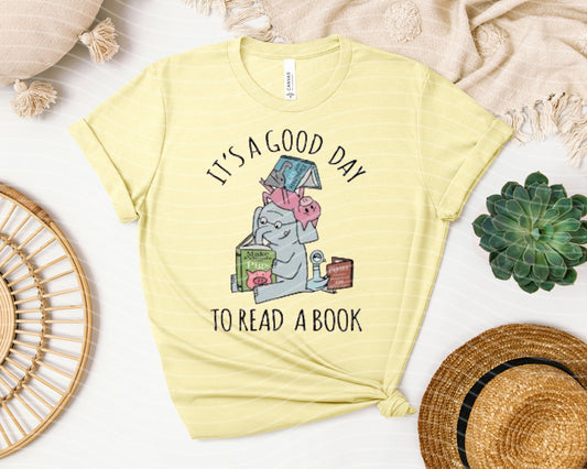 It's a Good Day to Read a Book Graphic Tee