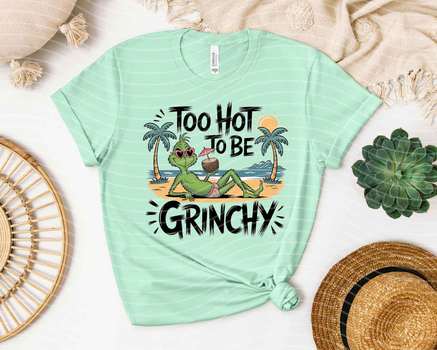 Too Hot to Be Mean Graphic Tee