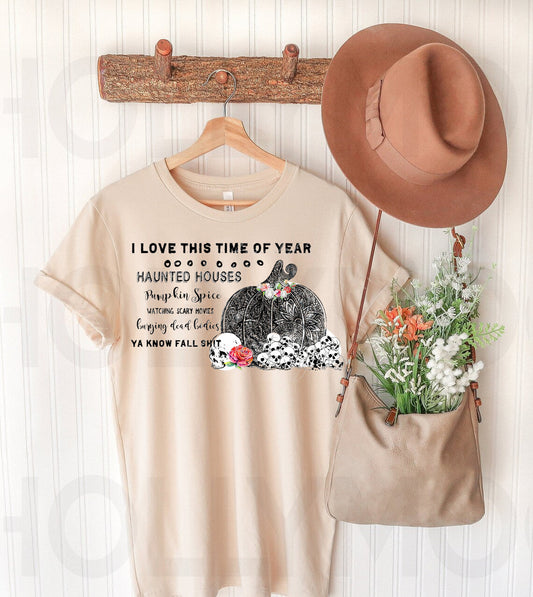 I Love This Time of Year Graphic Tee