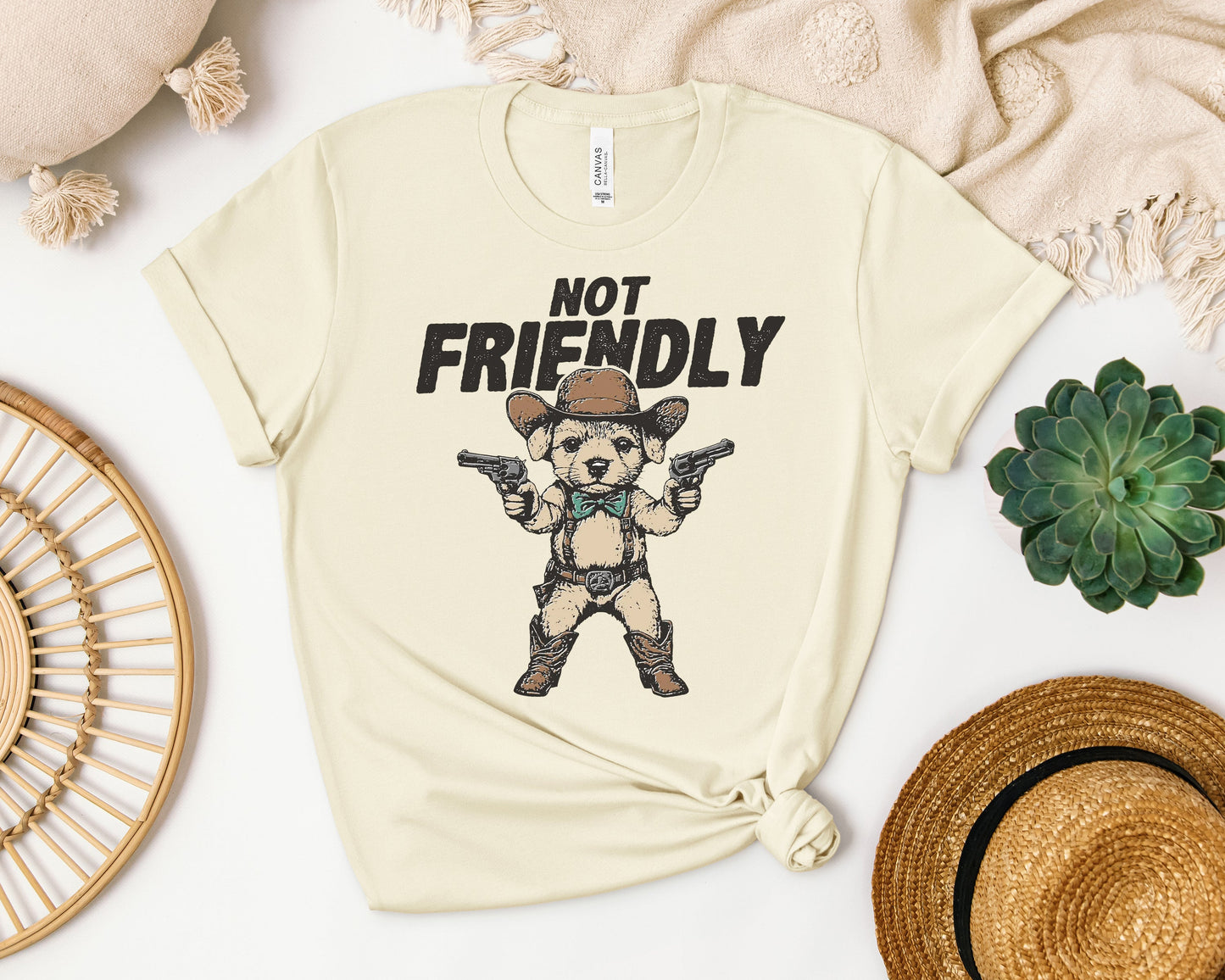 Not Friendly Graphic Tee