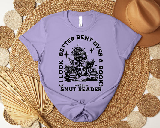 I Look Better Bent Over a Book Graphic Tee