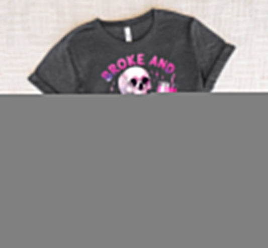 Broke and Bougie Graphic Tee