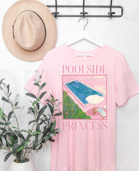 Poolside Princess Graphic Tee