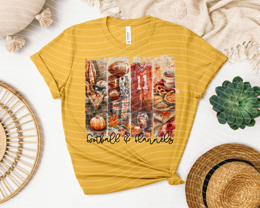 Football & Flannels Graphic Tee