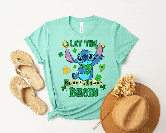 Let the Shenanigans Begin Graphic Tee