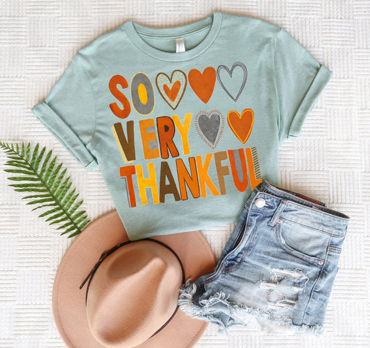 So Very Thankful Graphic Tee