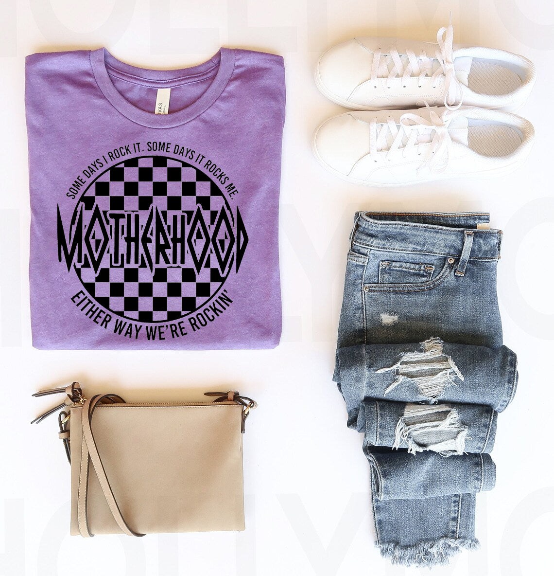 Rockin Motherhood Graphic Tee