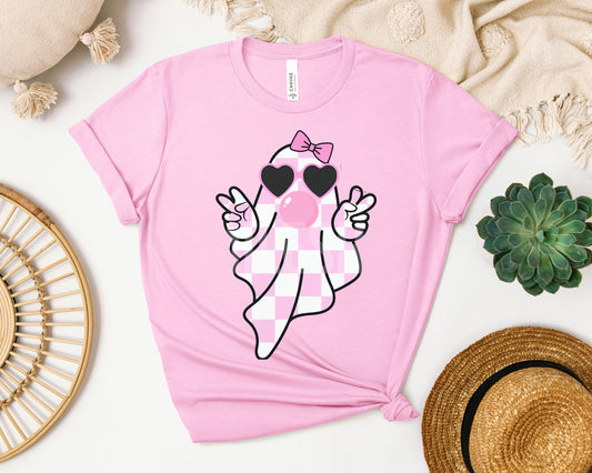 Bubblegum Ghost Graphic Tee