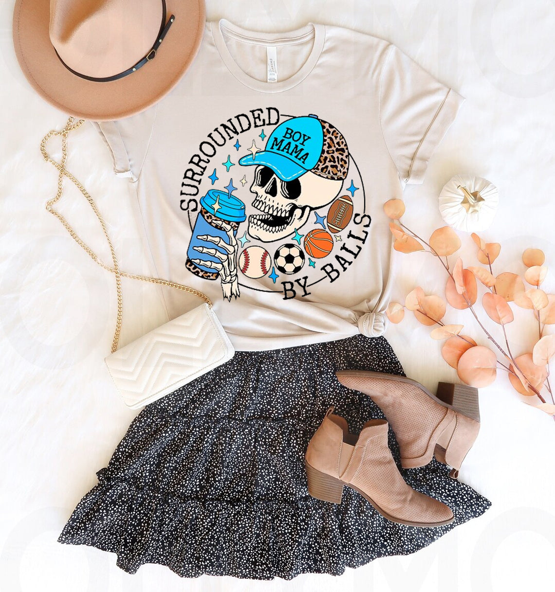 Surrounded by Balls Graphic Tee