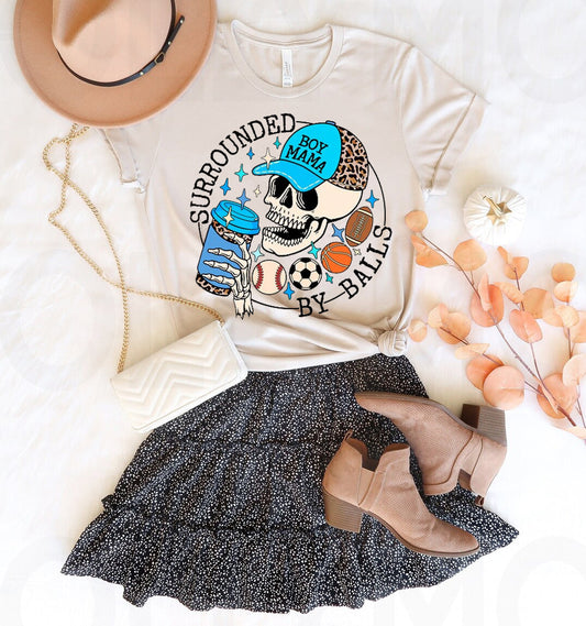 Surrounded by Balls Graphic Tee