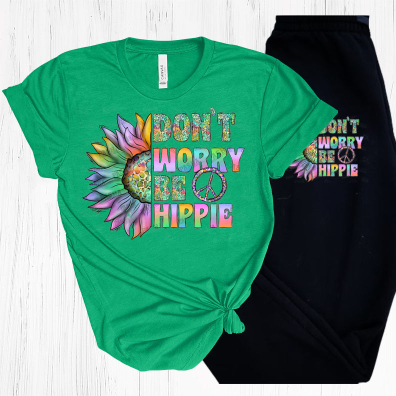 Don't Worry Be Hippie Graphic Tee