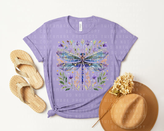 Together We Find Joy and Beauty Graphic Tee