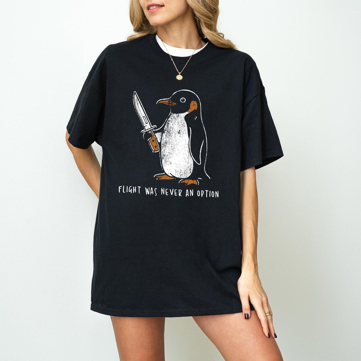 Flight Was Never an Option Graphic Tee