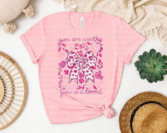 You are Worthy Graphic Tee