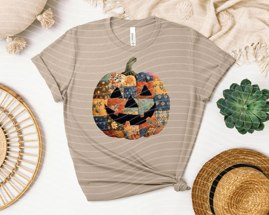 Patchwork Pumpkin Graphic Tee