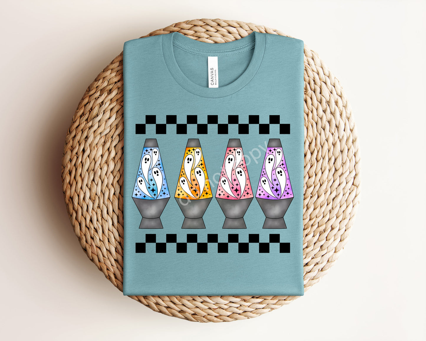 Lava Lamp Ghosts Graphic Tee