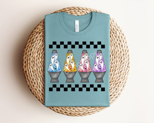 Lava Lamp Ghosts Graphic Tee