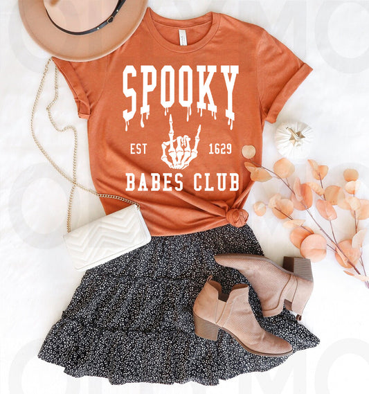Spooky Babes Club Graphic Tee