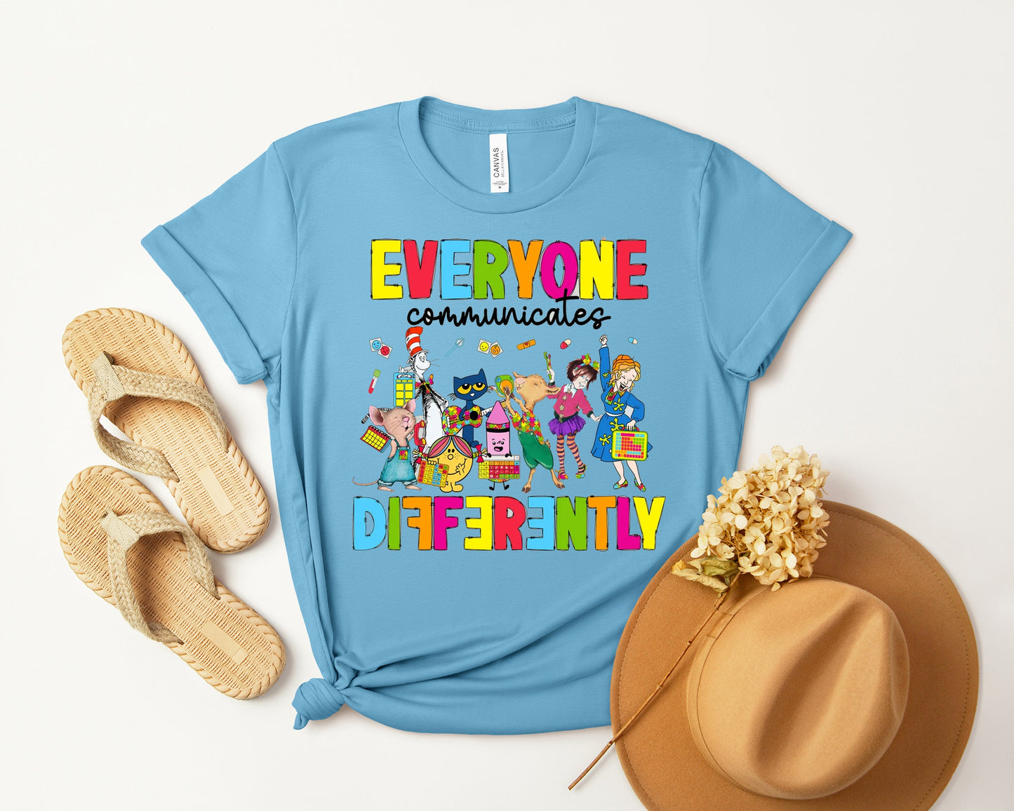Everyone Communicates Differently Graphic Tee