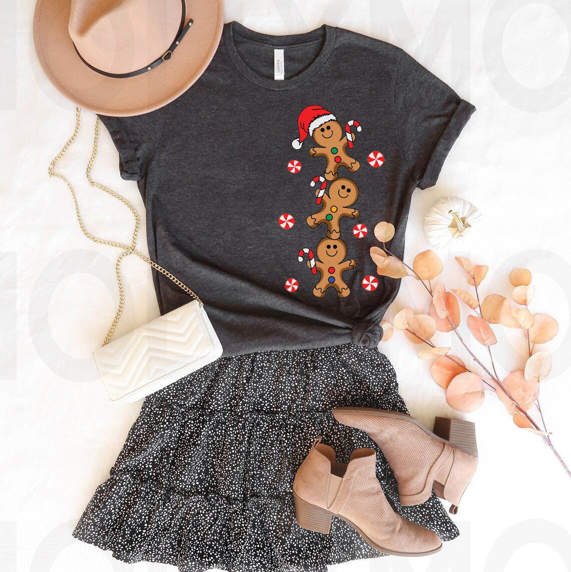 Gingerbread Stack Graphic Tee