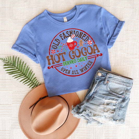 Old Fashioned Hot Cocoa Graphic Tee