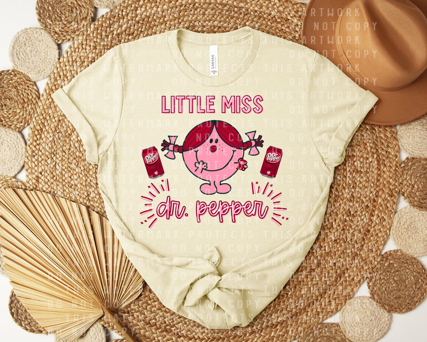 Little Miss Dr Pepper Graphic Tee