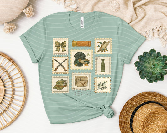 Hunting Stamps Graphic Tee