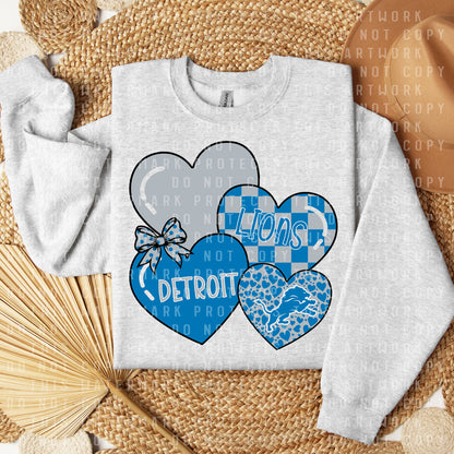 Lions Hearts Graphic Tee