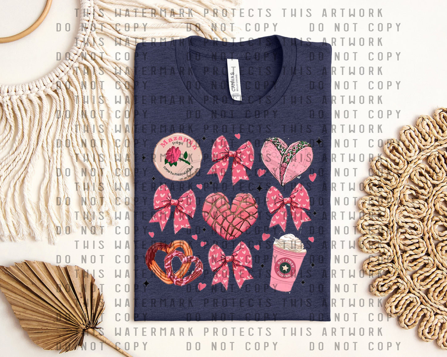 Mexican Valentine Graphic Tee