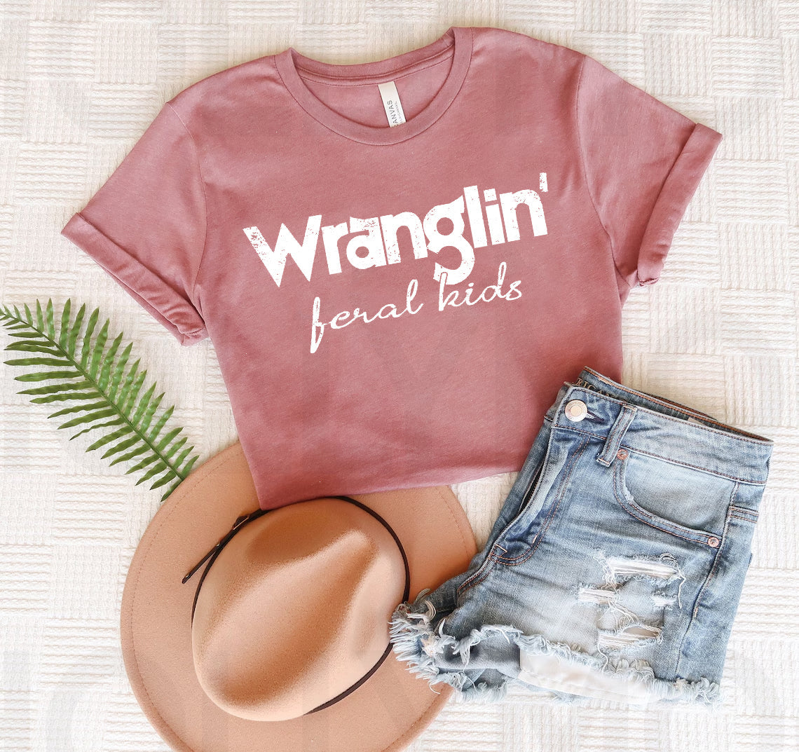Wranglin Feral Kids Graphic Tee