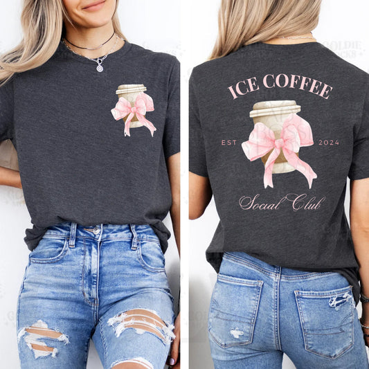 Ice Coffee Social Club - Graphic Tee