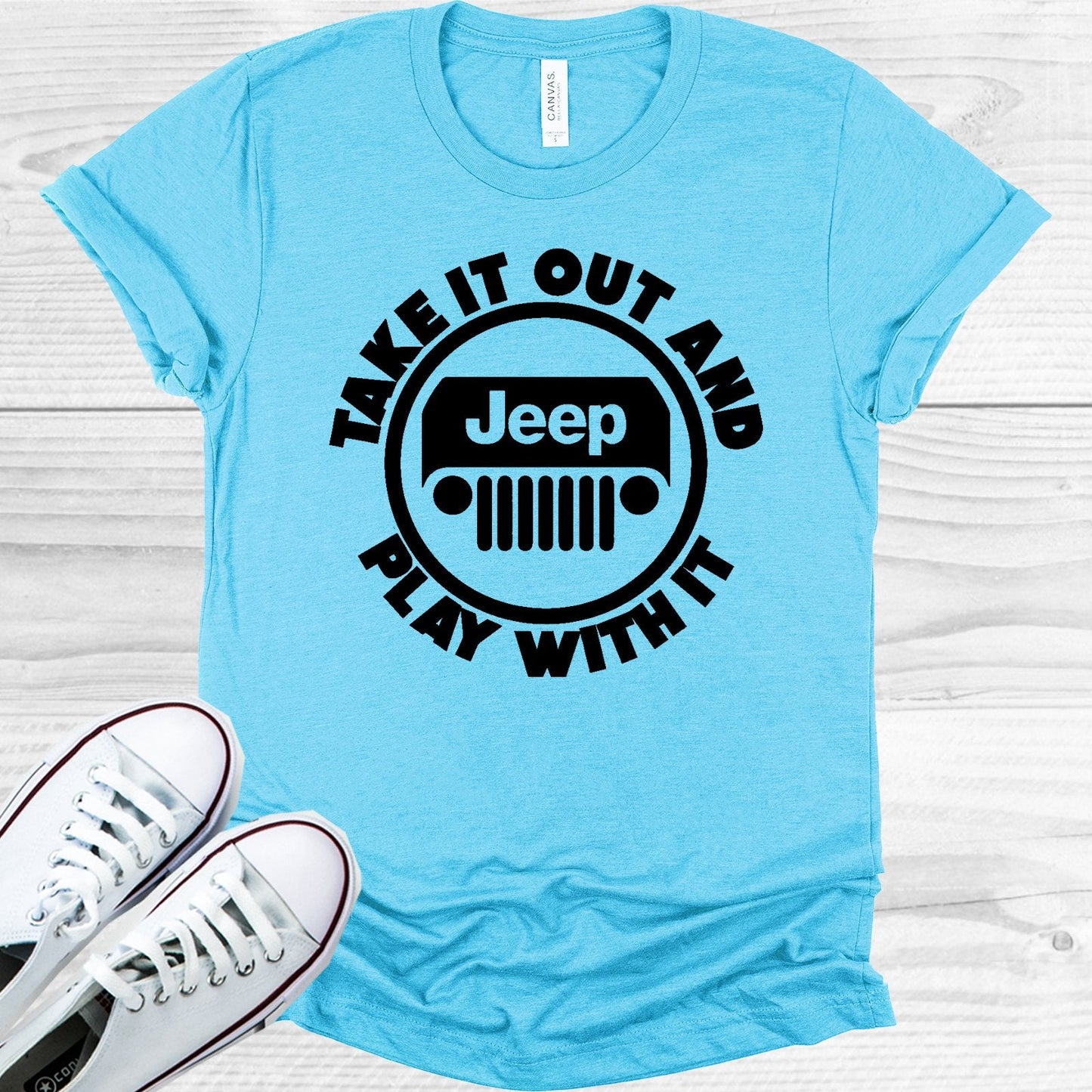 Take it Out and Play with It Jeep Graphic Tee