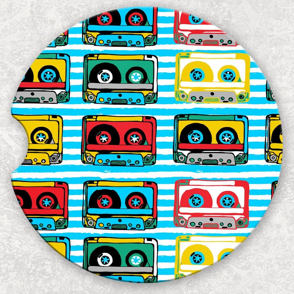 Car Coaster Set - Tapes