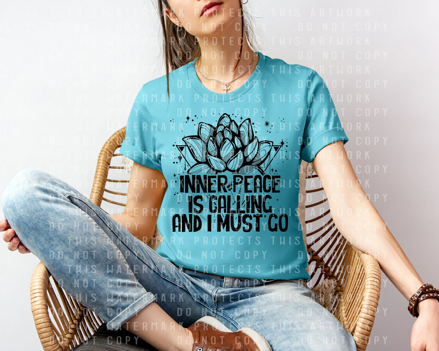 Inner Peace is Calling and I Must Go Graphic Tee