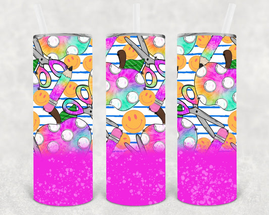Teacher Tools 20 oz Skinny Tumbler
