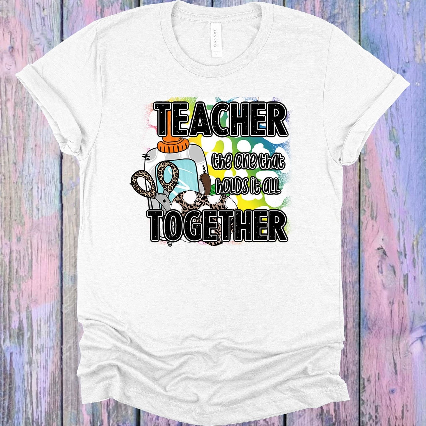 Teacher the One That Holds it All Together Graphic Tee