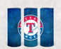 Texas Rangers 20 oz Skinny Tumbler