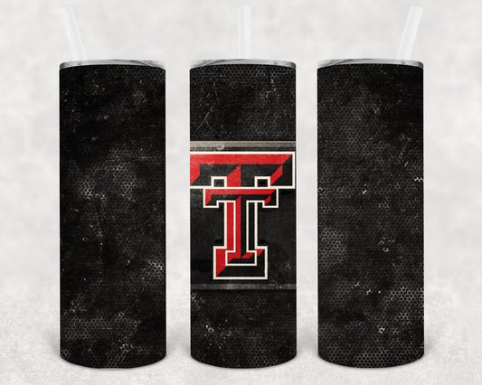 Texas Tech 20 oz Skinny Tumbler