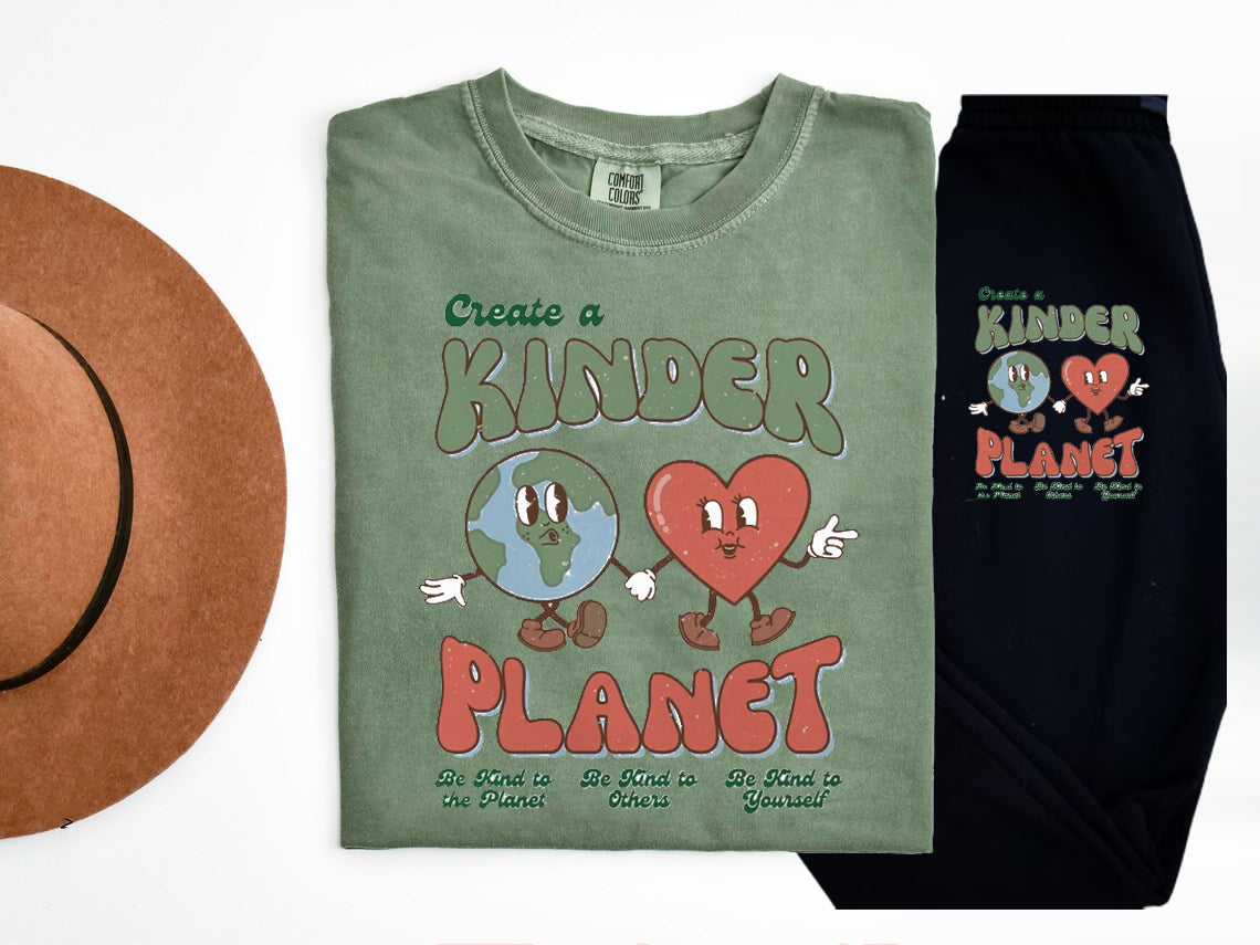 Create a Kinder Planet Graphic Tee