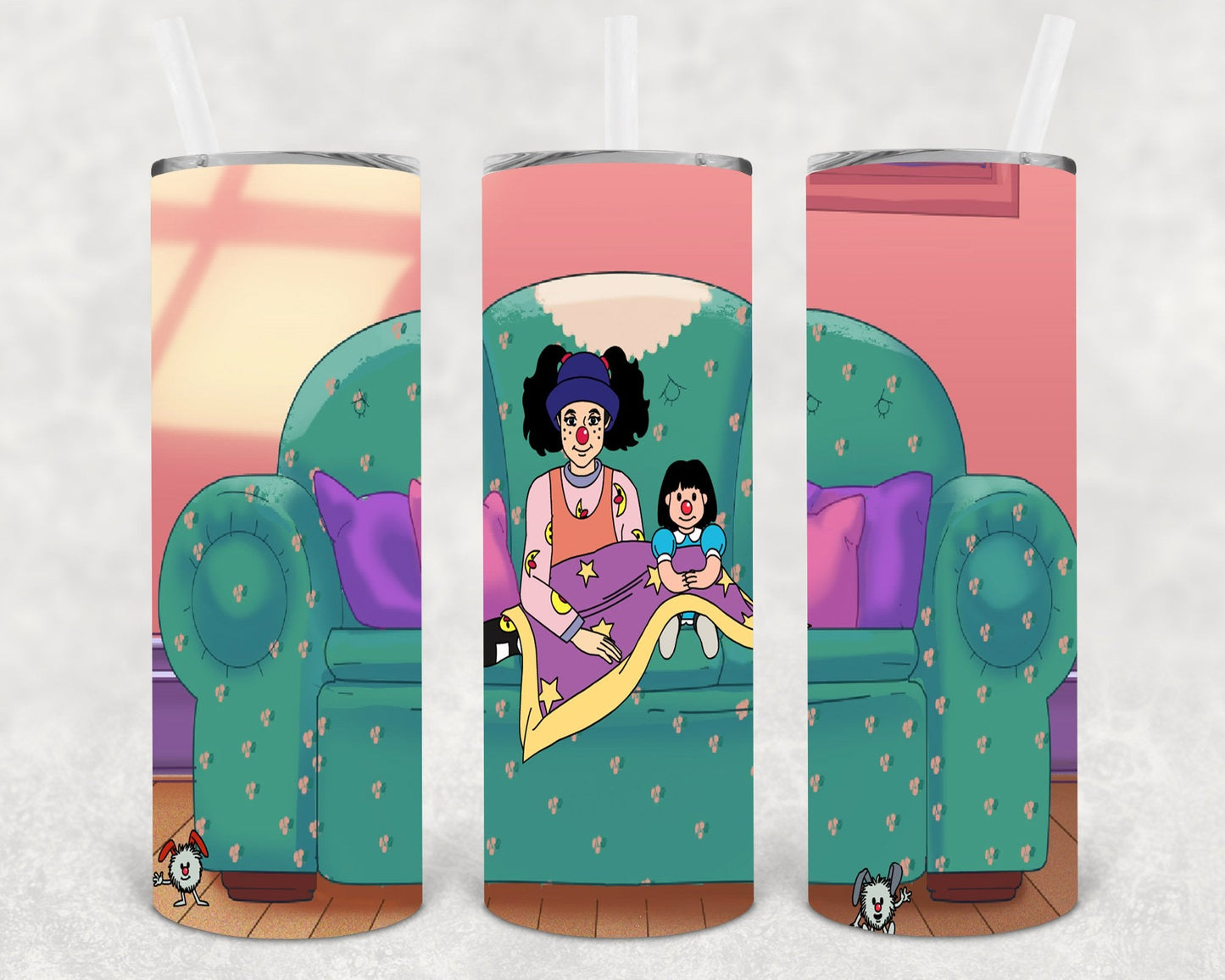 The Big Comfy Couch 20 oz Skinny Tumbler